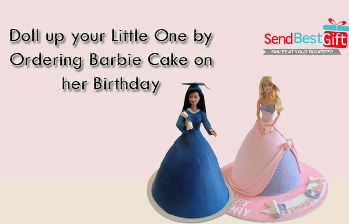 Barbie Cake for Birthday