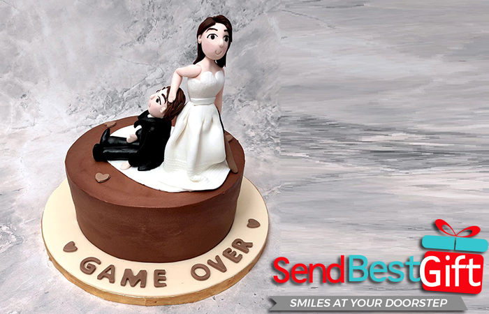 Bachelor Party Cakes Adult Cake For Bride and Groom