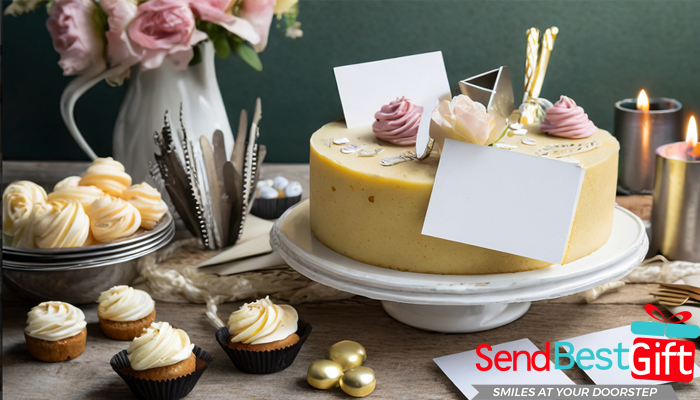 Add Personalized Messages, Cards and Cake Accessories
