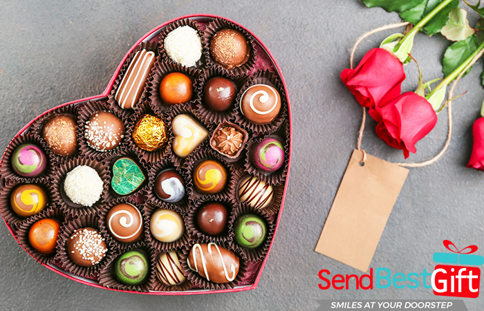 Chocolate Heart Smash box - Happy Valentine's Day Gift