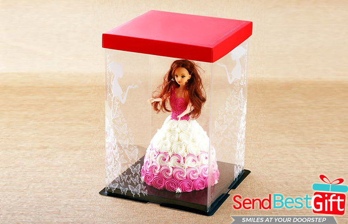 Delivery and Packaging of Barbie Birthday Cakes