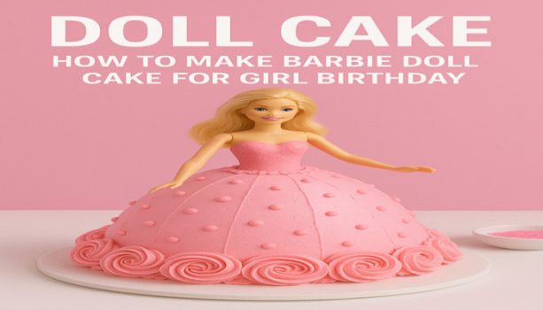 Doll Cake – How to Make Barbie Doll Cake for Girl Birthday