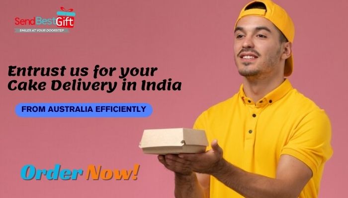 Entrust us for your Cake Delivery in India from Australia Efficiently
