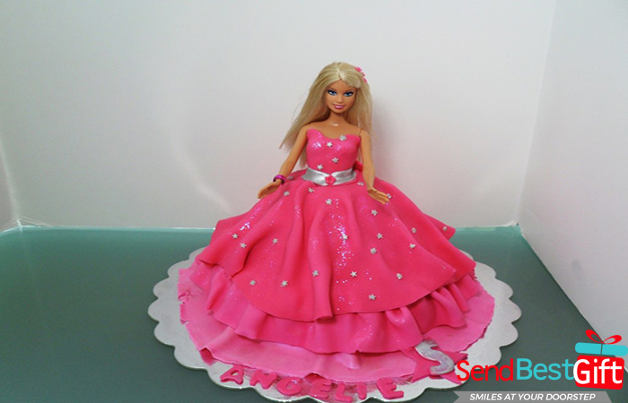 Fashionista Barbie Cake