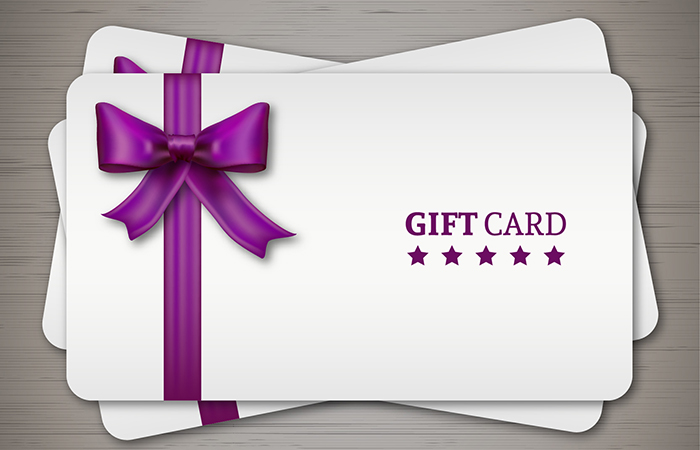 Golden Gift Cards