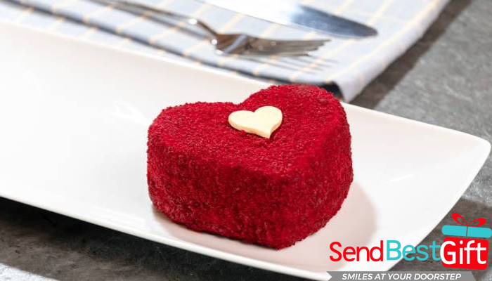 Heart Shape Bento Cake