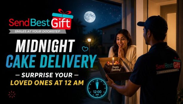 Midnight Cake Delivery Surprise Your Loved Ones at 12 AM