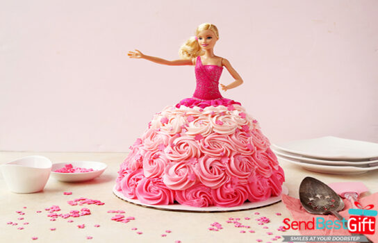 Order a Barbie Birthday Cake Delivery for Your Daughter's Party