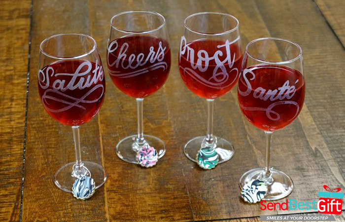 Gift Personalized Wine Glass