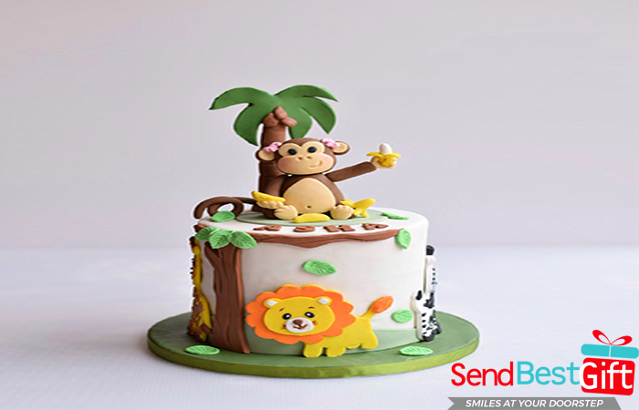 Safari Themed Cake