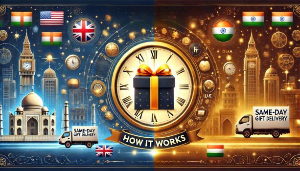 Same-Day & Midnight Gift Delivery in India from Overseas How It Works