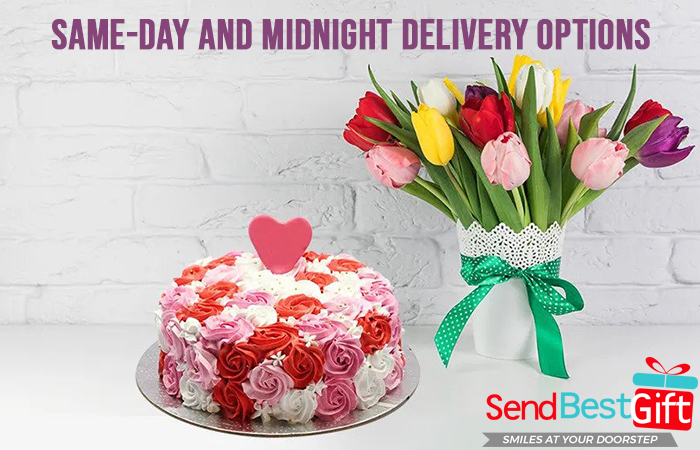 Same-day and midnight delivery options