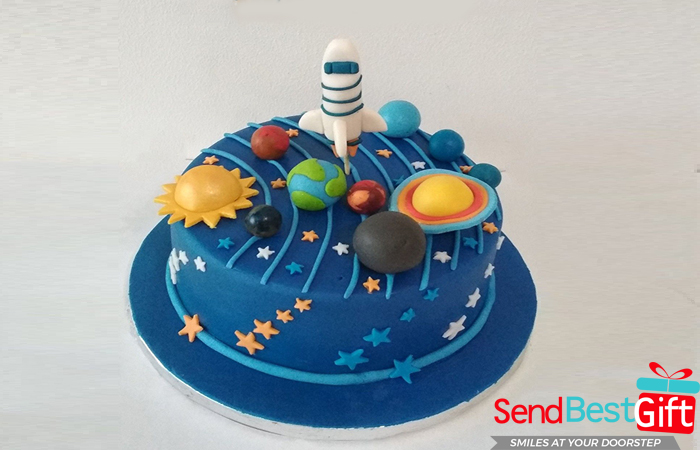 Space Related Cake