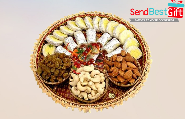 Sweets and Dry Fruits Gift