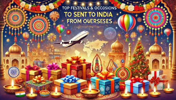 Gifts to India from Overseas for all Top Festivals and Occasions