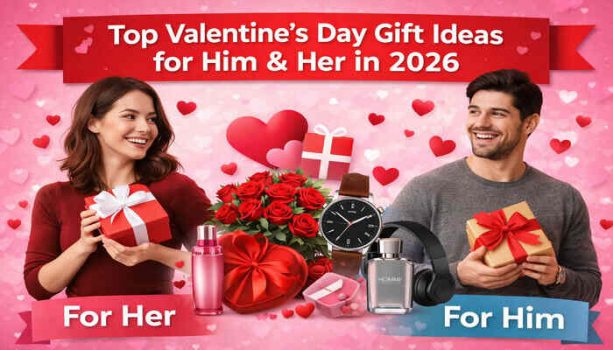 Top Valentine’s Day Gift Ideas for Him & Her in 2026
