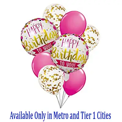 Birthday Helium Balloons