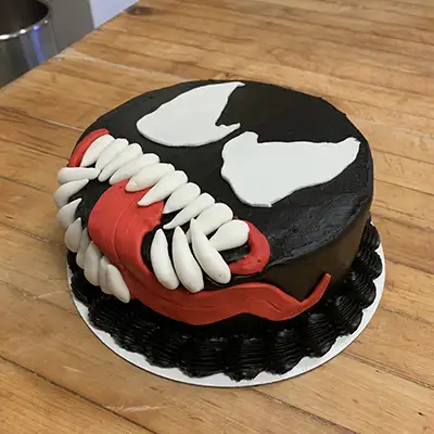 Venom Inspired Cake