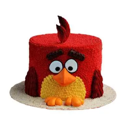 Cute Angry Bird Cake