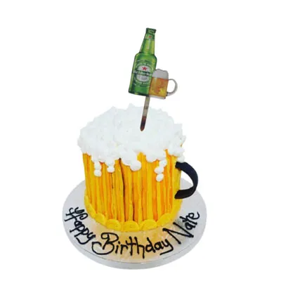 Beer Design Cake