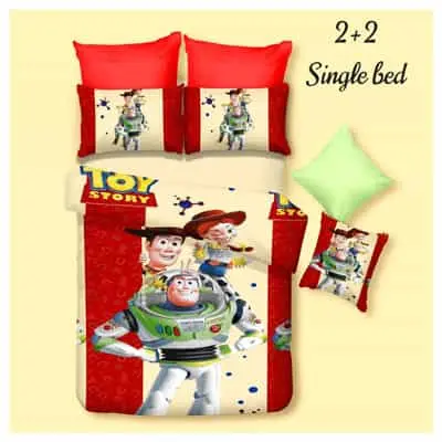 Toy Story Printed Bedsheet