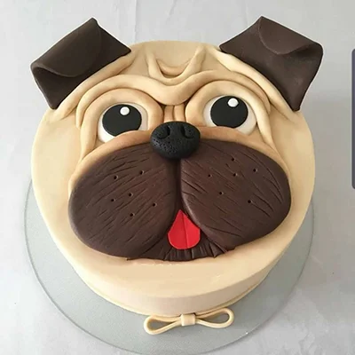 Dog 1st Birthday Cake