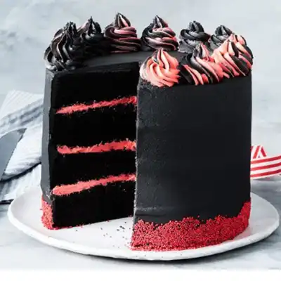 Black Cake Fondant