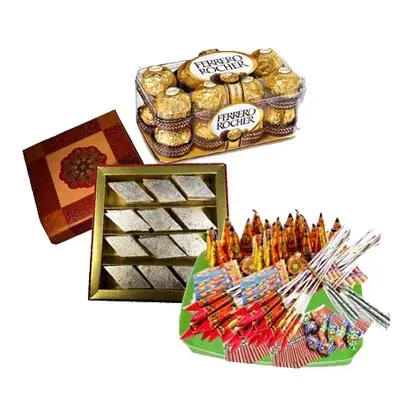 Crackers With Sweets & Chocolates