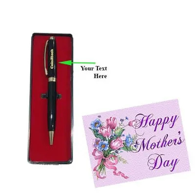 Personalized Pen & Mothers Day Card