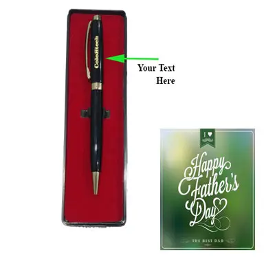 Personalized Pen & Fathers Day Card