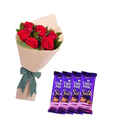 Cadbury Silk with Flowers