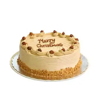 Merry Christmas Butterscotch Cake