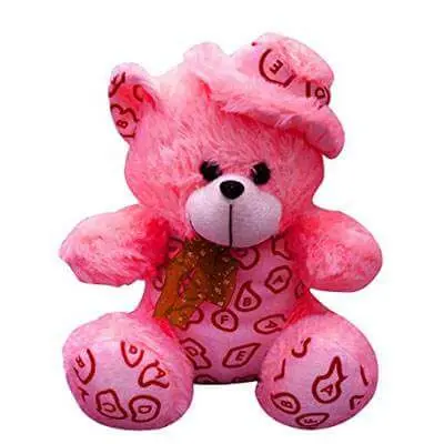 Happy Pink Teddy Bear 