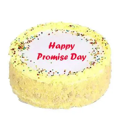 Promise Day Butter Scotch Cake
