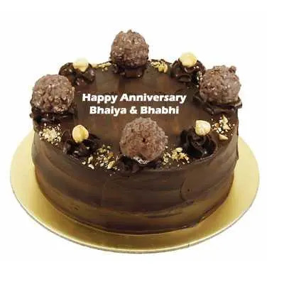 Anniversary Ferrero Rocher Cake