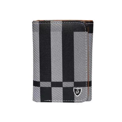 Women Hand Wallet Black with Gray