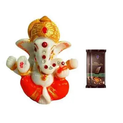 Lord Ganesh Idol with Bournville