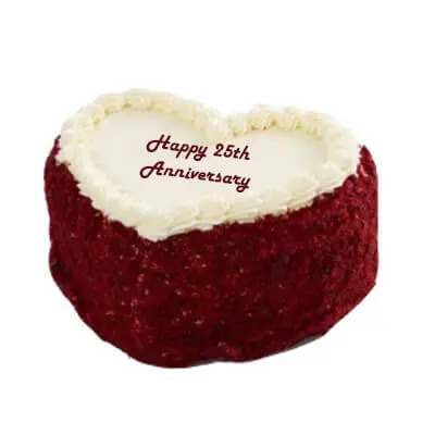 Red Velvet Anniversary Cake - Wishingcart.in