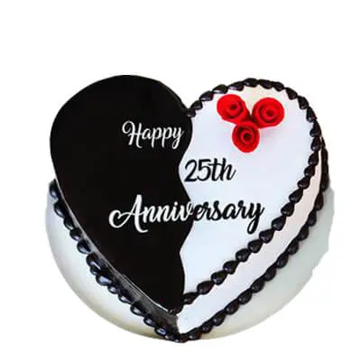 25th Anniversary Chocolate Cake