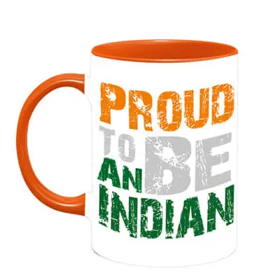Proud to Be An Indian Mug
