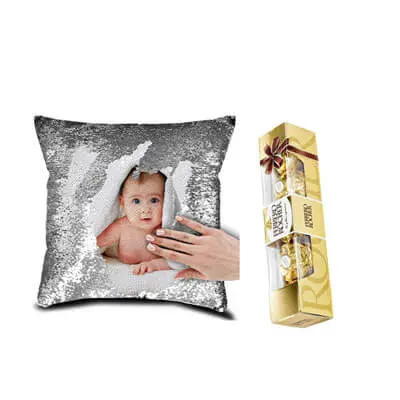 Christmas Magic Cushion with Ferrero