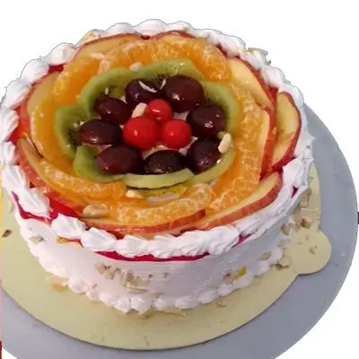 Italian Fresh Fruits Cake