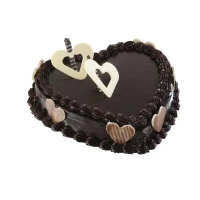 Special Heart Shape Chocolate Cake