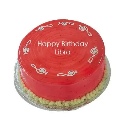 Libra Strawberry Cake