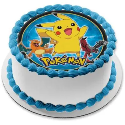 Pokemon Kids Fondant Cake Delivery In Delhi NCR