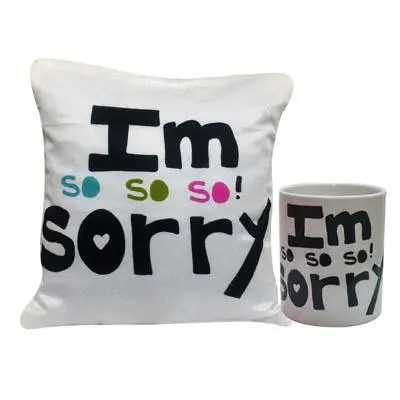 I am so sorry Mug & Cushion