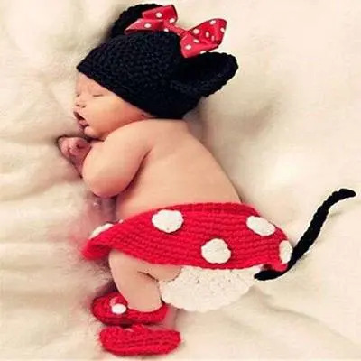 Red Babymoon Minnie Mouse Set