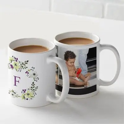 White Coffee Photo Mug 