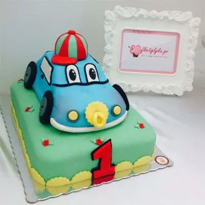 Sculpted Ferrari 488 Cake | Cars theme cake, Car themes, Car cake