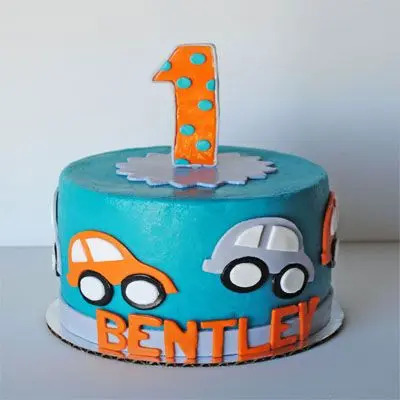 Car Smash Cake